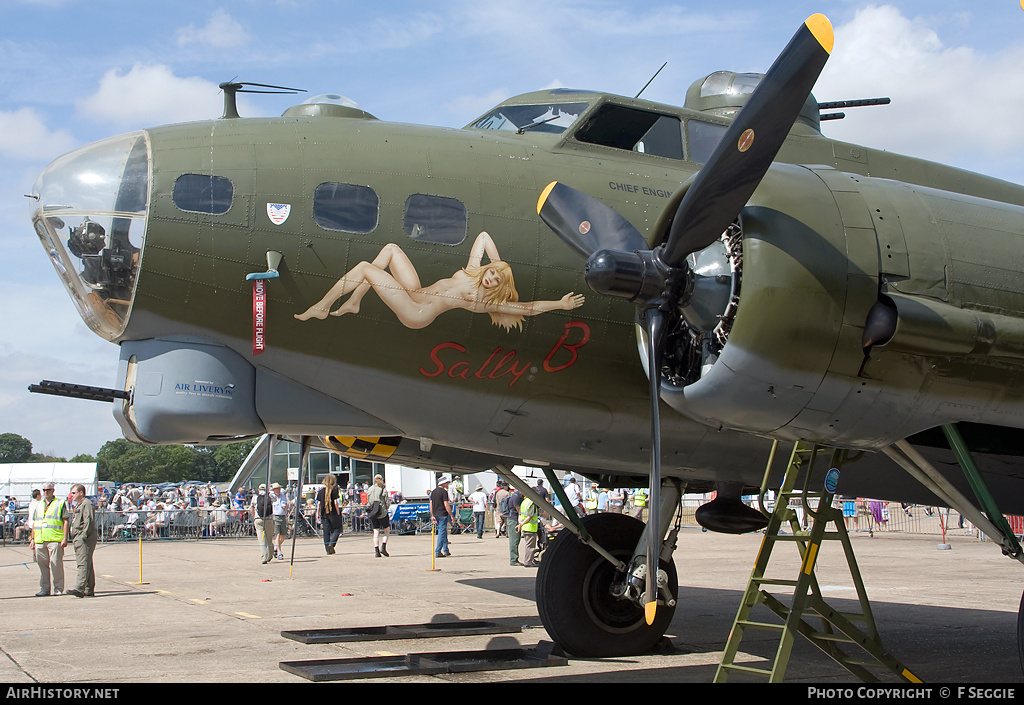 Aircraft Photo of G-BEDF / 124485 | Boeing B-17G Flying Fortress | USA - Air Force | AirHistory.net #88357