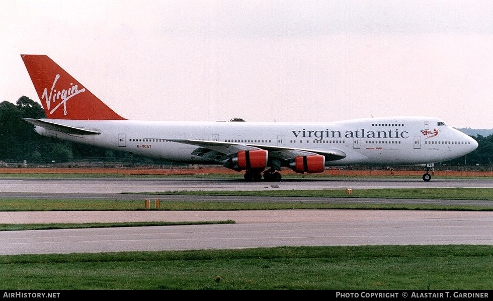 Aircraft Photo of G-VCAT | Boeing 747-267B | Virgin Atlantic Airways | AirHistory.net #88361
