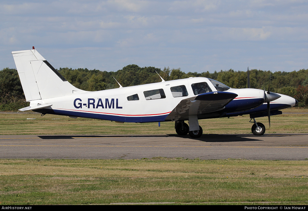 Aircraft Photo of G-RAML | Piper PA-34-220T Seneca III | AirHistory.net #88364