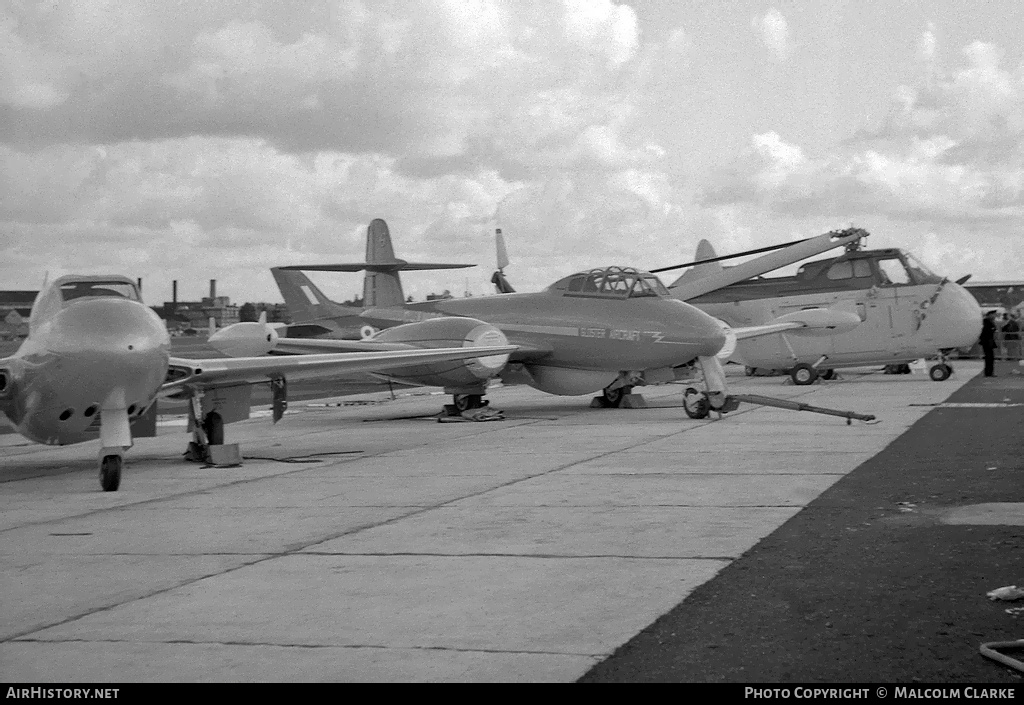Aircraft Photo of G-ANSO | Gloster Meteor T7 | Gloster Aircraft | AirHistory.net #88376
