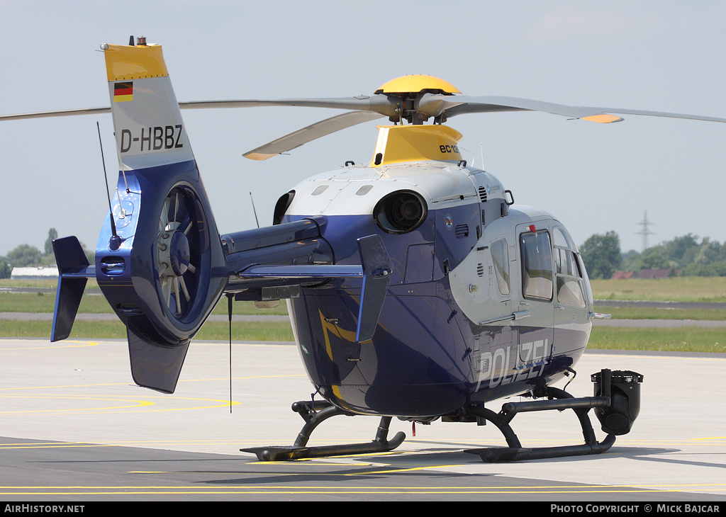 Aircraft Photo of D-HBBZ | Eurocopter EC-135P-2 | Polizei | AirHistory.net #88385
