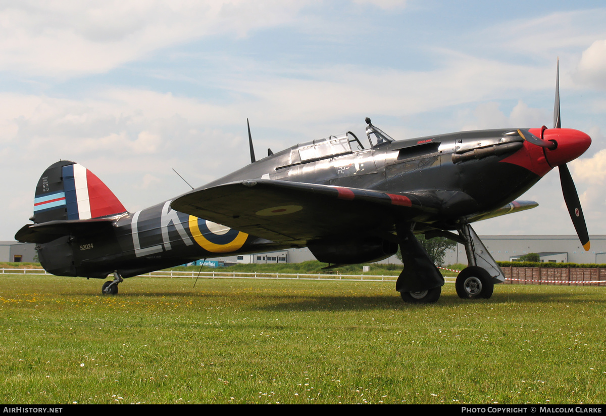 Aircraft Photo of G-HURR | Hawker Hurricane Mk12 | UK - Air Force | AirHistory.net #88388