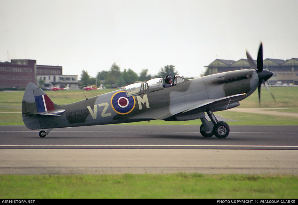 Aircraft Photo of G-TRIX / PV202 | Supermarine 509 Spitfire T9C | UK - Air Force | AirHistory.net #88411