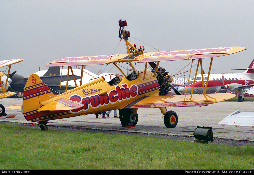 Aircraft Photo of N707TJ | Stearman N2S-1/R985 Kaydet (A75N1) | AirHistory.net #88428