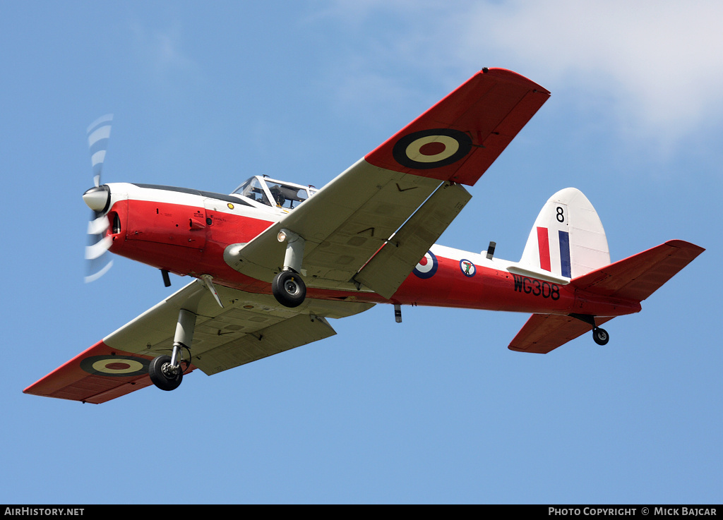 Aircraft Photo of G-BYHL / WG308 | De Havilland DHC-1 Chipmunk Mk22 | UK - Air Force | AirHistory.net #88435