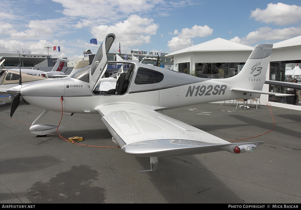 Aircraft Photo of N192SR | Cirrus SR-22 G3-GTSX Turbo | AirHistory.net #88441