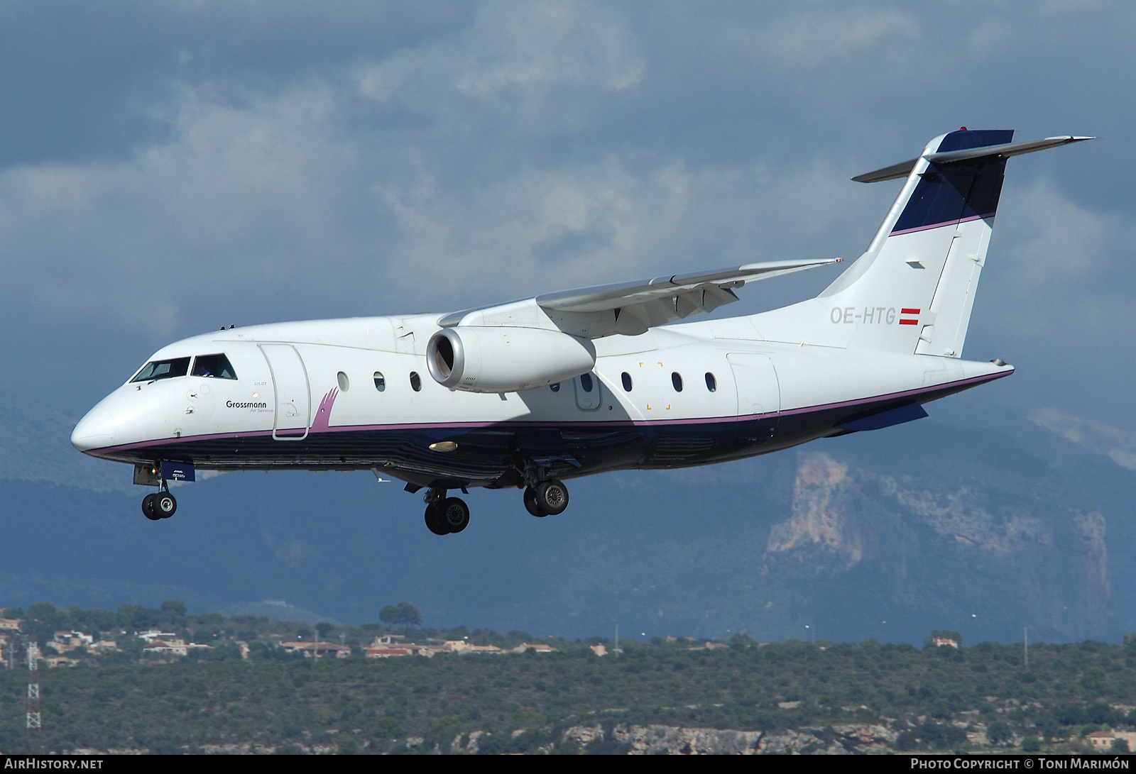 Aircraft Photo of OE-HTG | Fairchild Dornier 328-300 328JET | Grossmann Air Service | AirHistory.net #88451