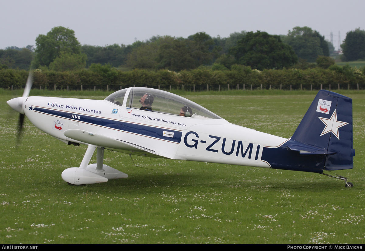 Aircraft Photo of G-ZUMI | Van's RV-8 | AirHistory.net #88463