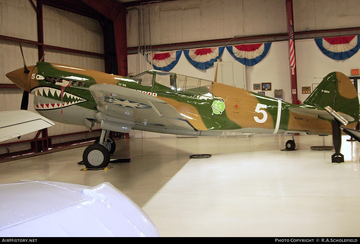 Aircraft Photo of N40PN / NL40PN | Curtiss P-40N Warhawk | China - Air Force | AirHistory.net #88464