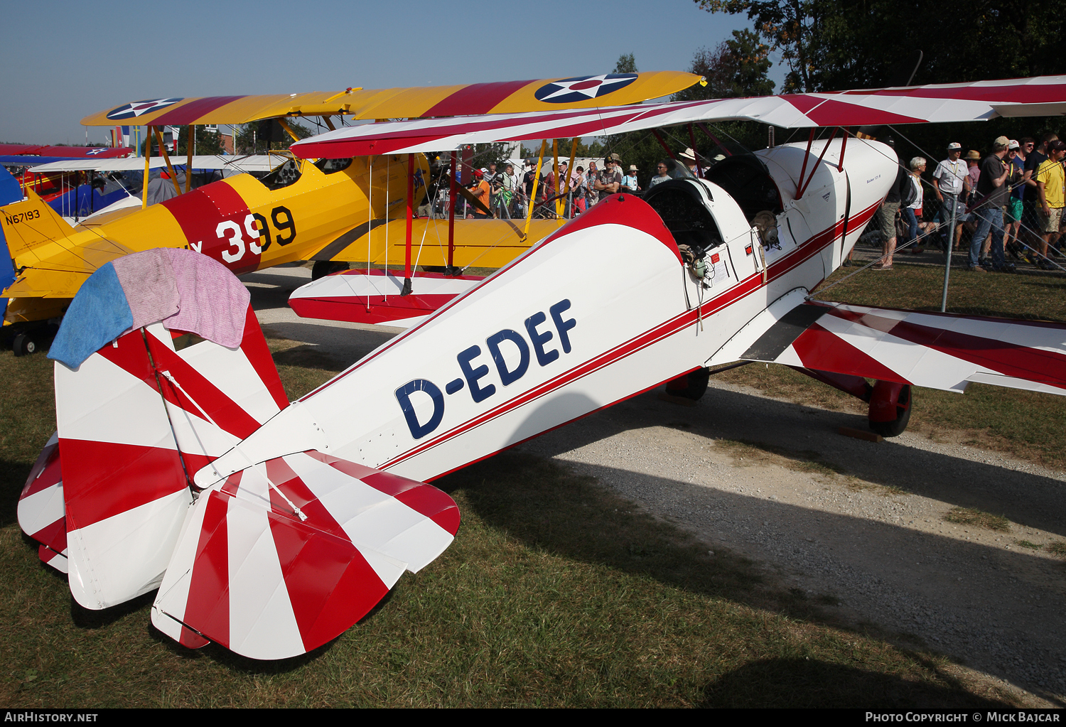 Aircraft Photo of D-EDEF | Bucker Bu-131 Lerche R-180 Jungmann | AirHistory.net #88520