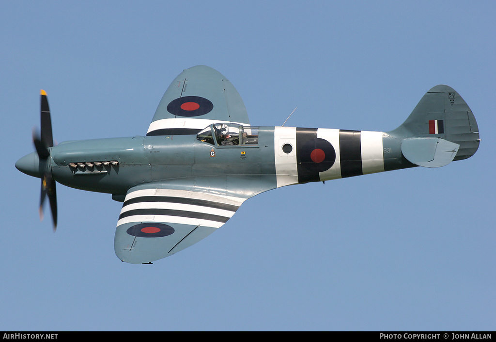 Aircraft Photo of PM631 | Supermarine 389 Spitfire PR19 | UK - Air Force | AirHistory.net #88522