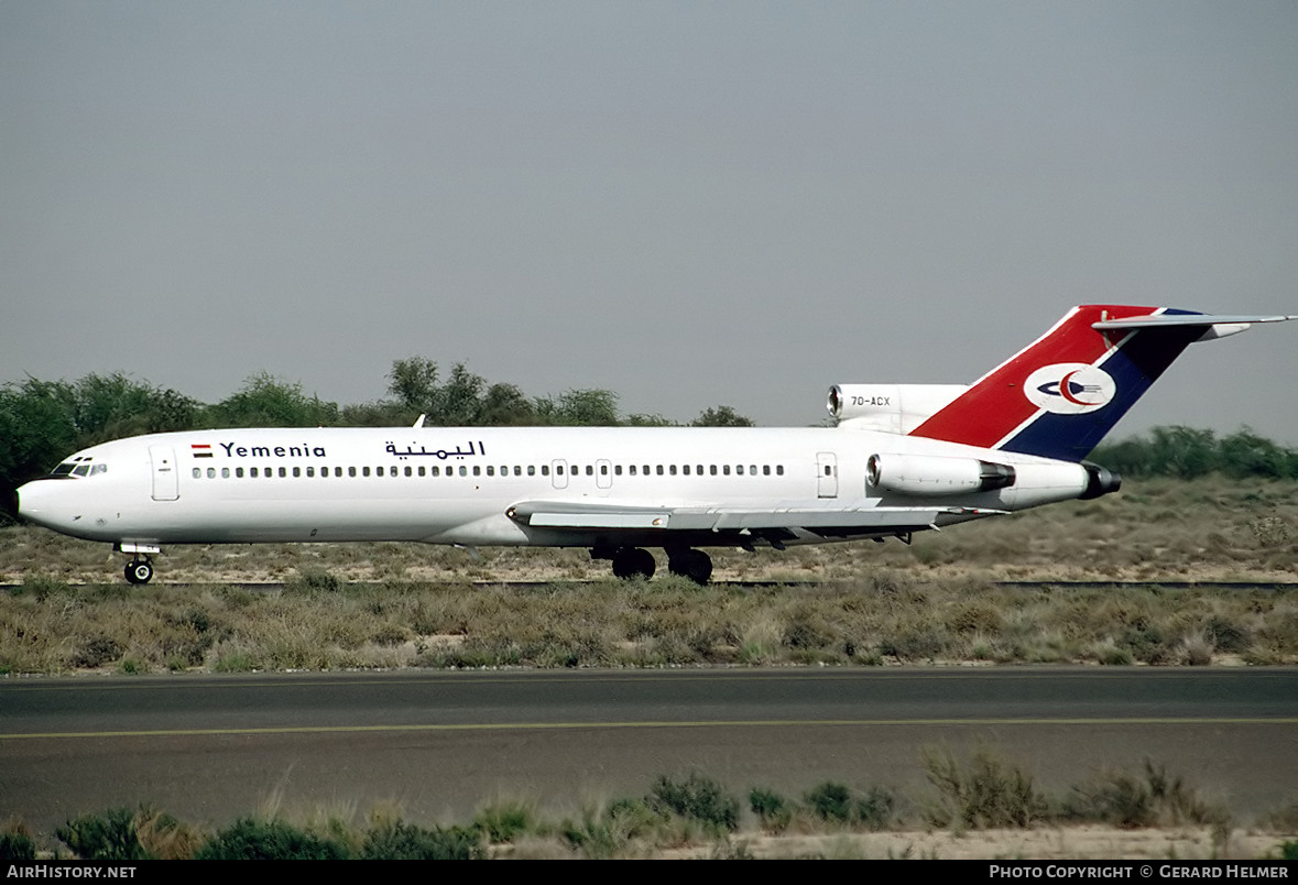 Aircraft Photo of 7O-ACX | Boeing 727-2N8/Adv | Yemenia - Yemen Airways | AirHistory.net #88528