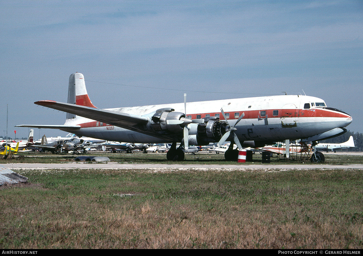 Aircraft Photo of N1097 | Douglas DC-7B | AirHistory.net #88529