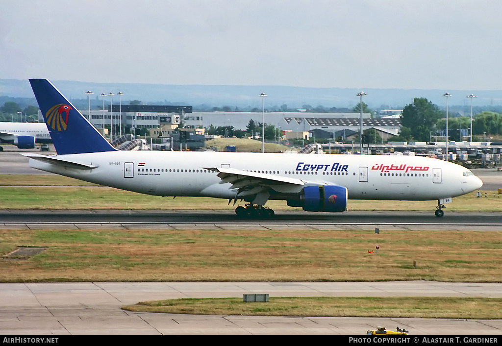 Aircraft Photo of SU-GBS | Boeing 777-266/ER | EgyptAir | AirHistory.net #88531