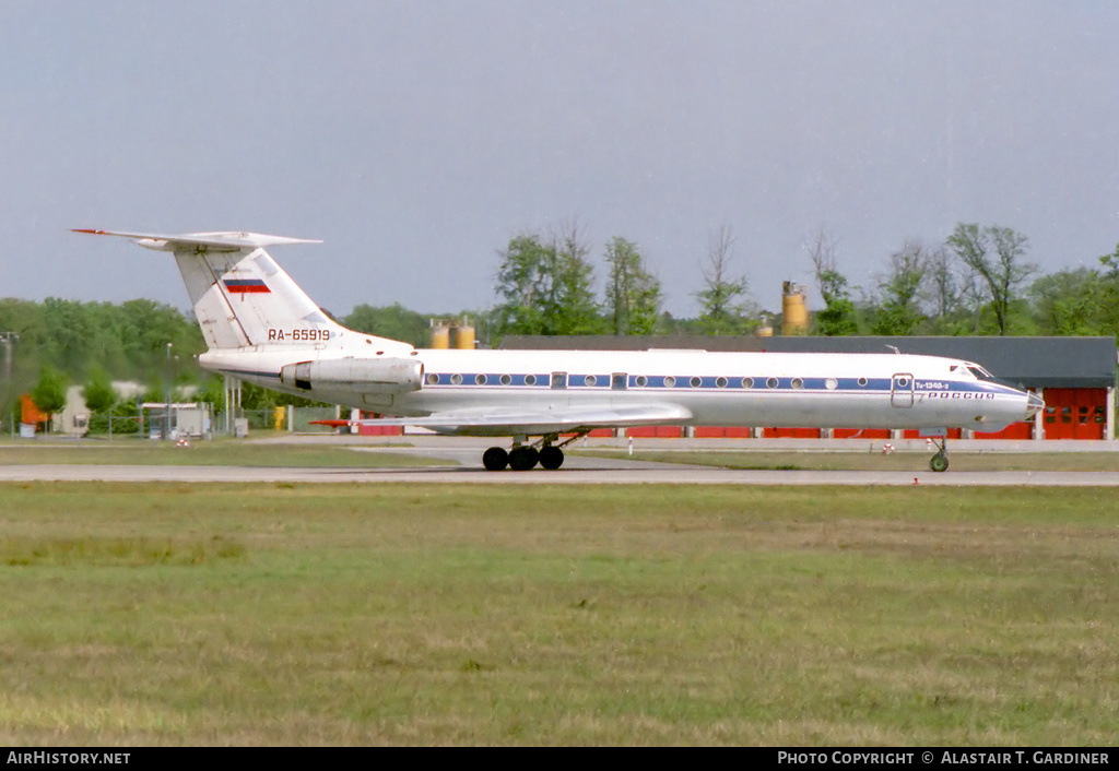 Aircraft Photo of RA-65919 | Tupolev Tu-134A-3 | Rossiya - Special Flight Detachment | AirHistory.net #88549