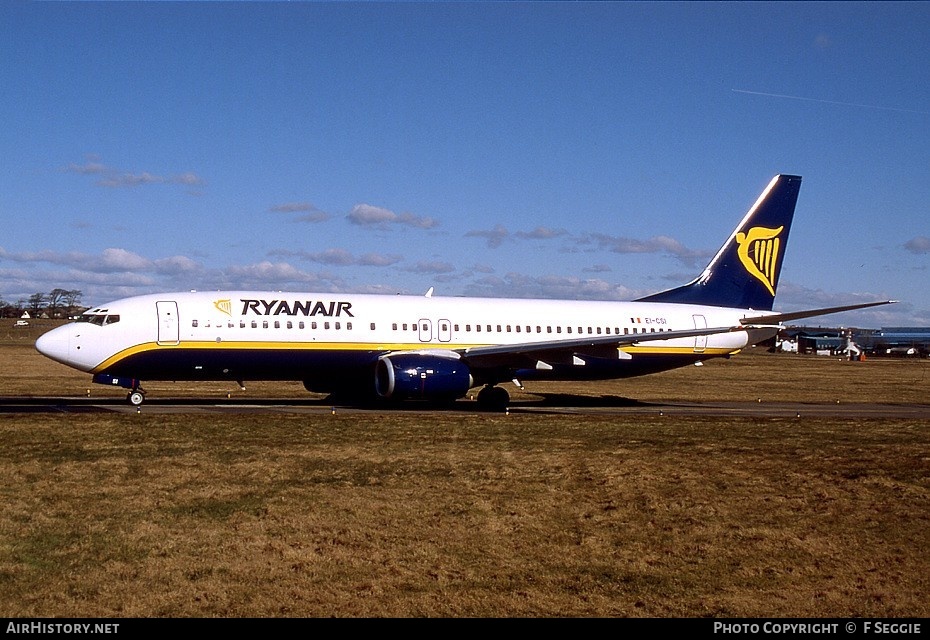 Aircraft Photo of EI-CSI | Boeing 737-8AS | Ryanair | AirHistory.net #88553