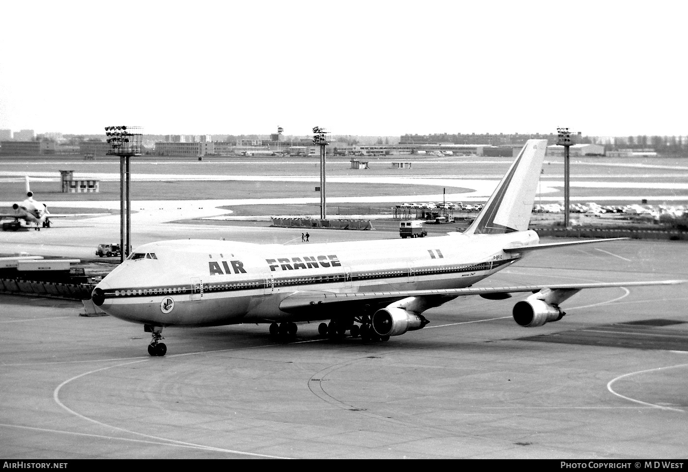 Aircraft Photo of F-BPVE | Boeing 747-128 | Air France | AirHistory.net #88558
