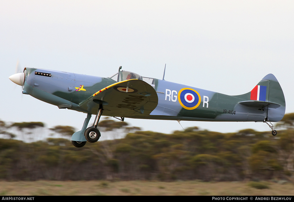Aircraft Photo of 19-4104 | Supermarine Aircraft Spitfire Mk26 | UK - Air Force | AirHistory.net #88569