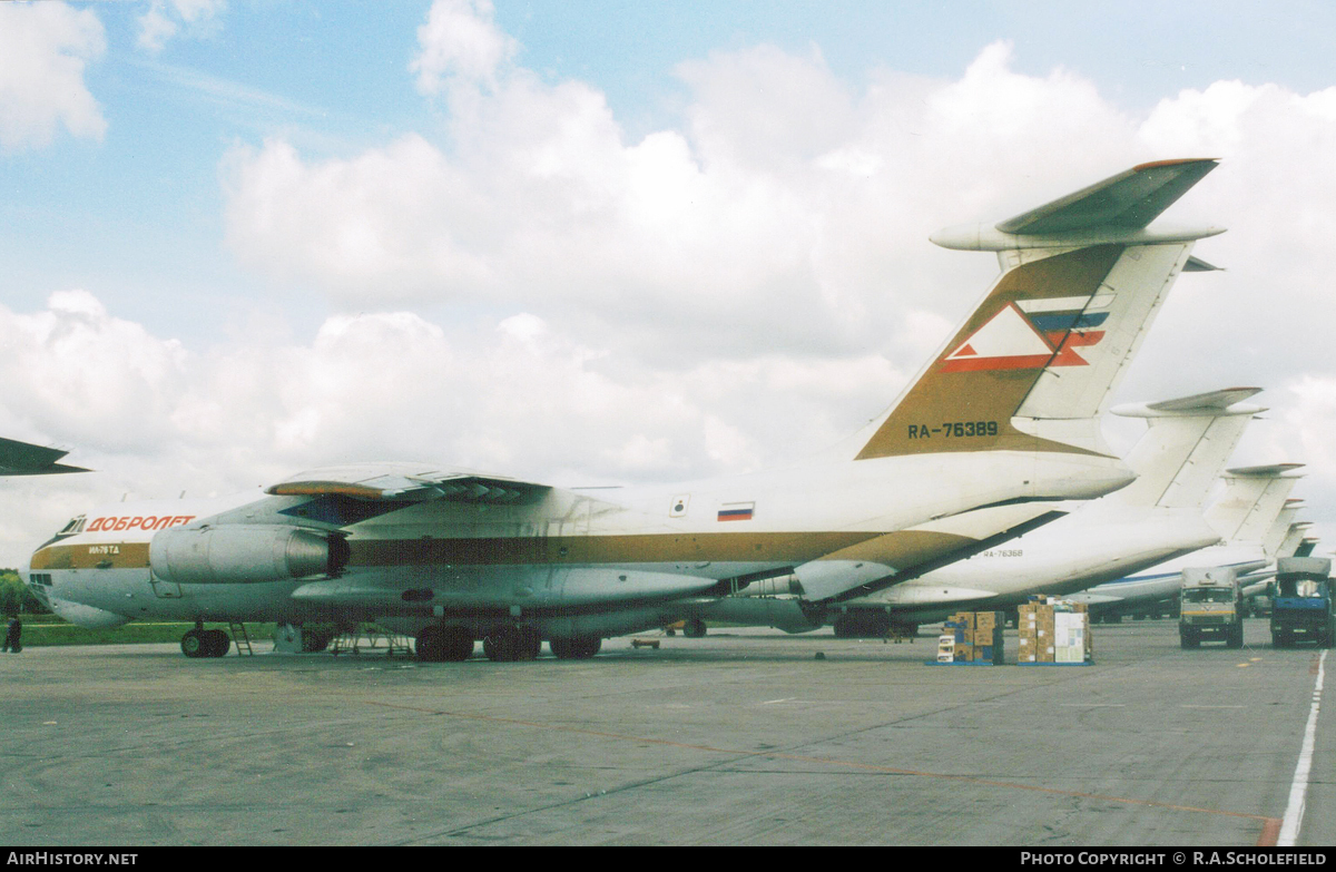 Aircraft Photo of RA-76389 | Ilyushin Il-76TD | Dobrolet | AirHistory.net #88585