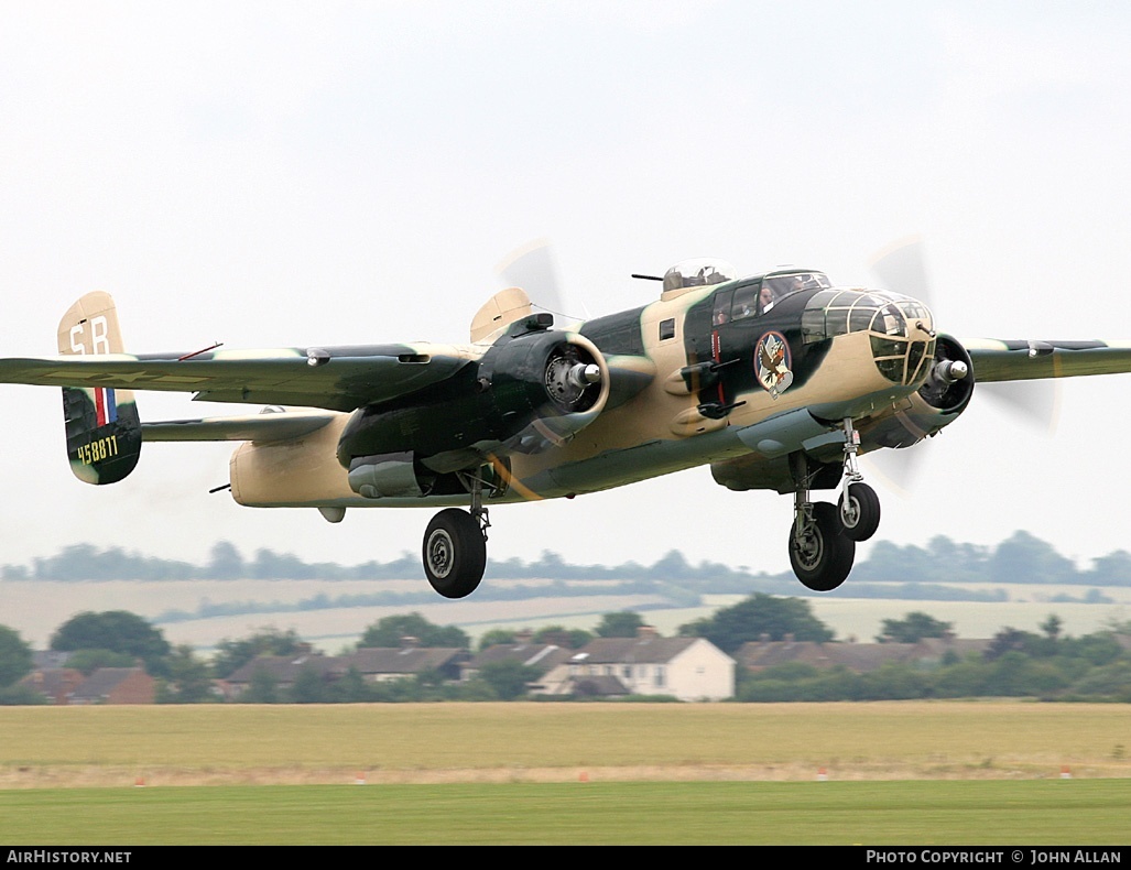 Aircraft Photo of HB-RDE / 458811 | North American B-25J Mitchell | USA - Air Force | AirHistory.net #88601