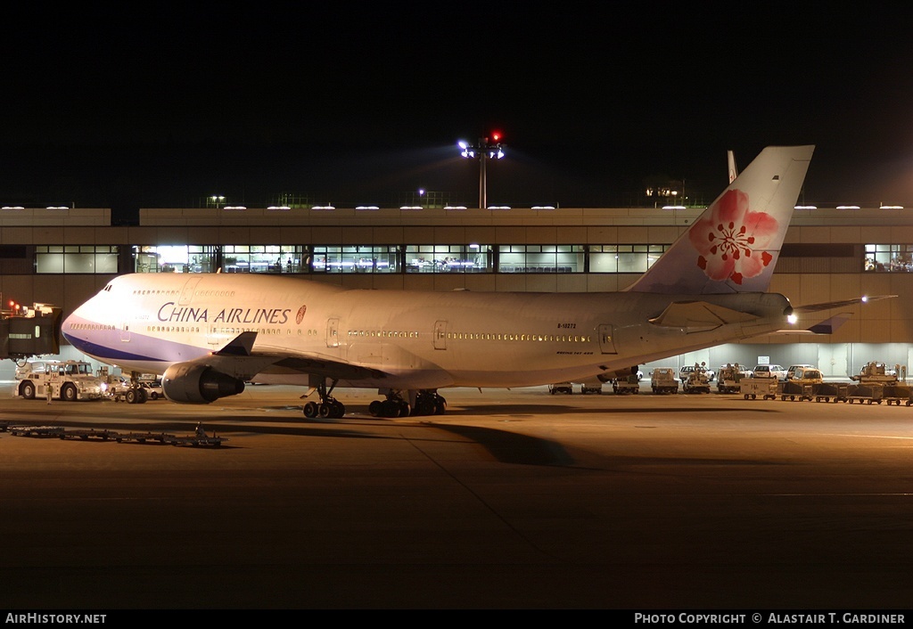 Aircraft Photo of B-18272 | Boeing 747-409 | China Airlines | AirHistory.net #88625