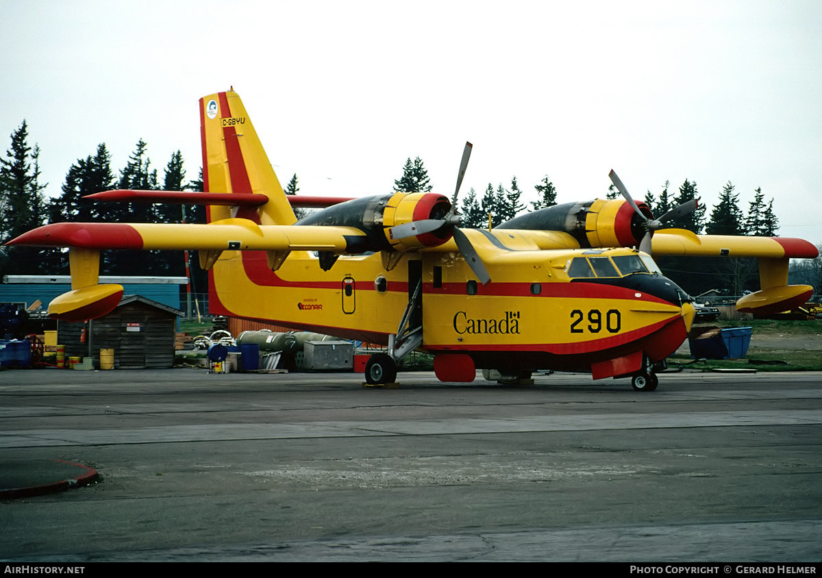 Aircraft Photo of C-GBYU | Canadair CL-215-V (CL-215-1A10) | Conair Aviation | AirHistory.net #88635