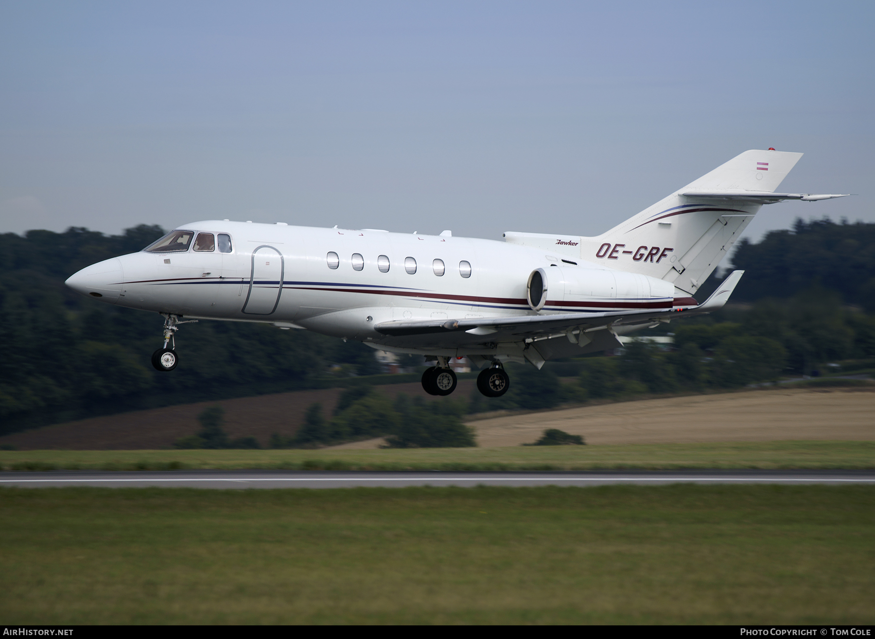 Aircraft Photo of OE-GRF | Raytheon Hawker 850XP | AirHistory.net #88648