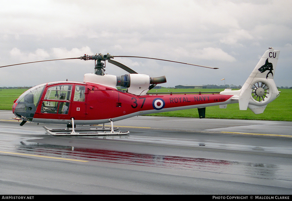 Aircraft Photo of XW894 | Aerospatiale SA-341C Gazelle HT2 | UK - Navy | AirHistory.net #88678