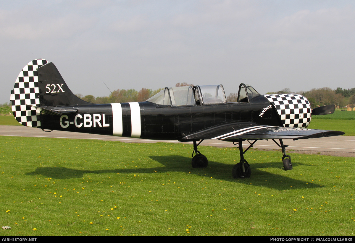 Aircraft Photo of G-CBRL | Yakovlev Yak-52 | AirHistory.net #88681