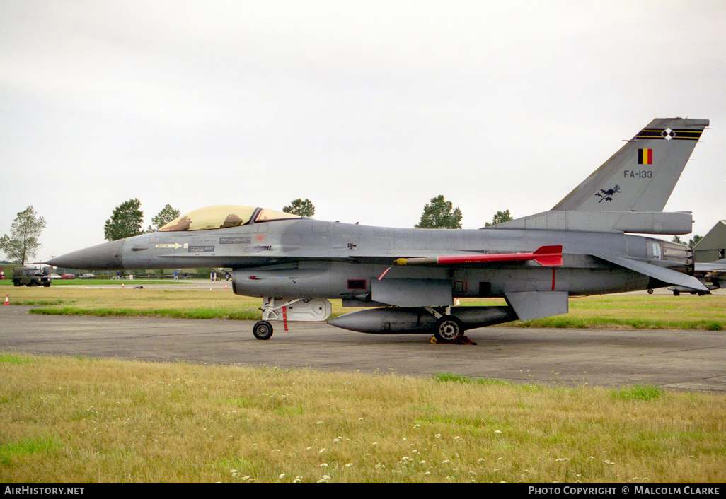 Aircraft Photo of FA-133 | General Dynamics F-16A Fighting Falcon | Belgium - Air Force | AirHistory.net #88688