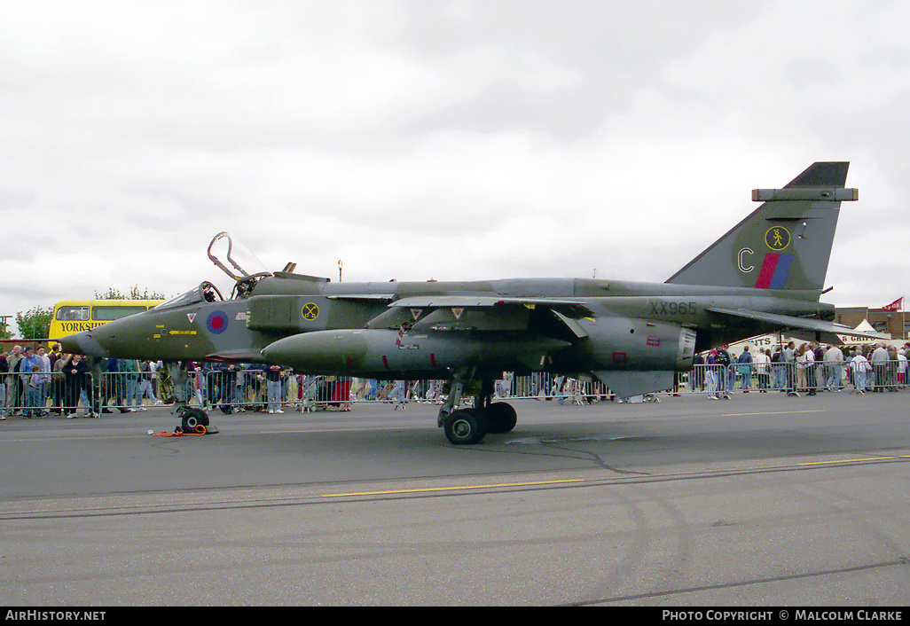 Aircraft Photo of XX965 | Sepecat Jaguar GR1A | UK - Air Force | AirHistory.net #88695