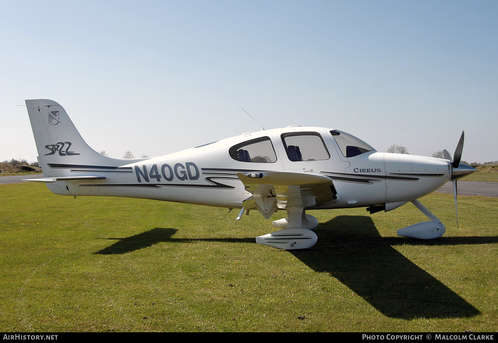 Aircraft Photo of N40GD | Cirrus SR-22 G1 | AirHistory.net #88707