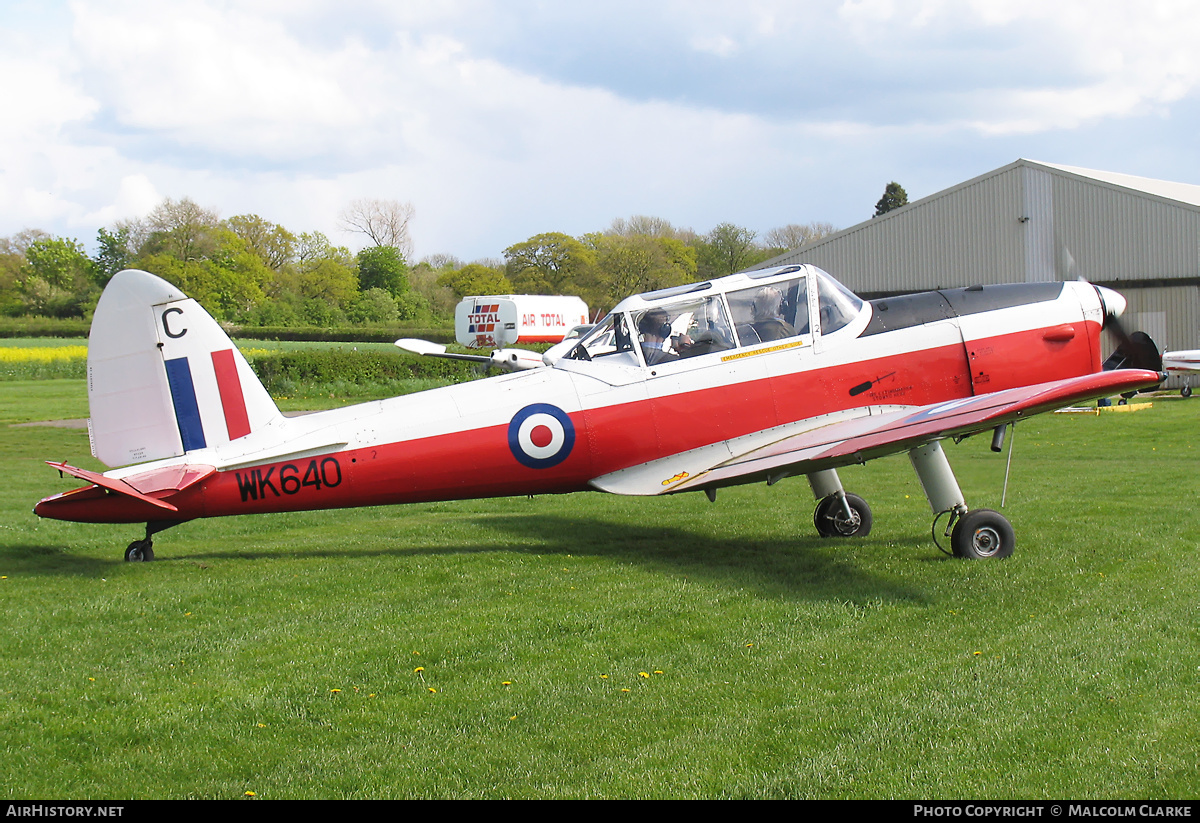 Aircraft Photo of G-BWUV / WK640 | De Havilland DHC-1 Chipmunk Mk22 | UK - Air Force | AirHistory.net #88719