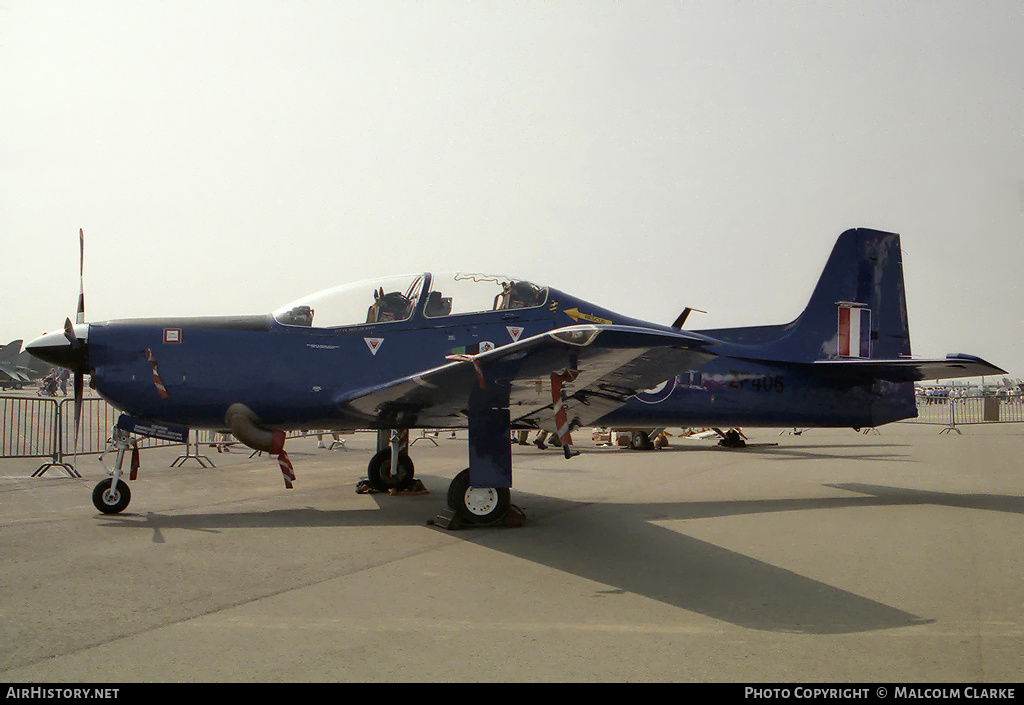 Aircraft Photo of ZF406 | Short S-312 Tucano T1 | UK - Air Force | AirHistory.net #88732