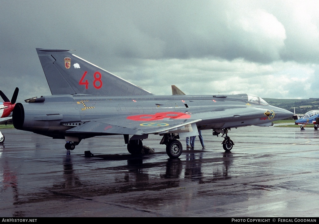 Aircraft Photo of 35589 | Saab J35J Draken | Sweden - Air Force | AirHistory.net #88746