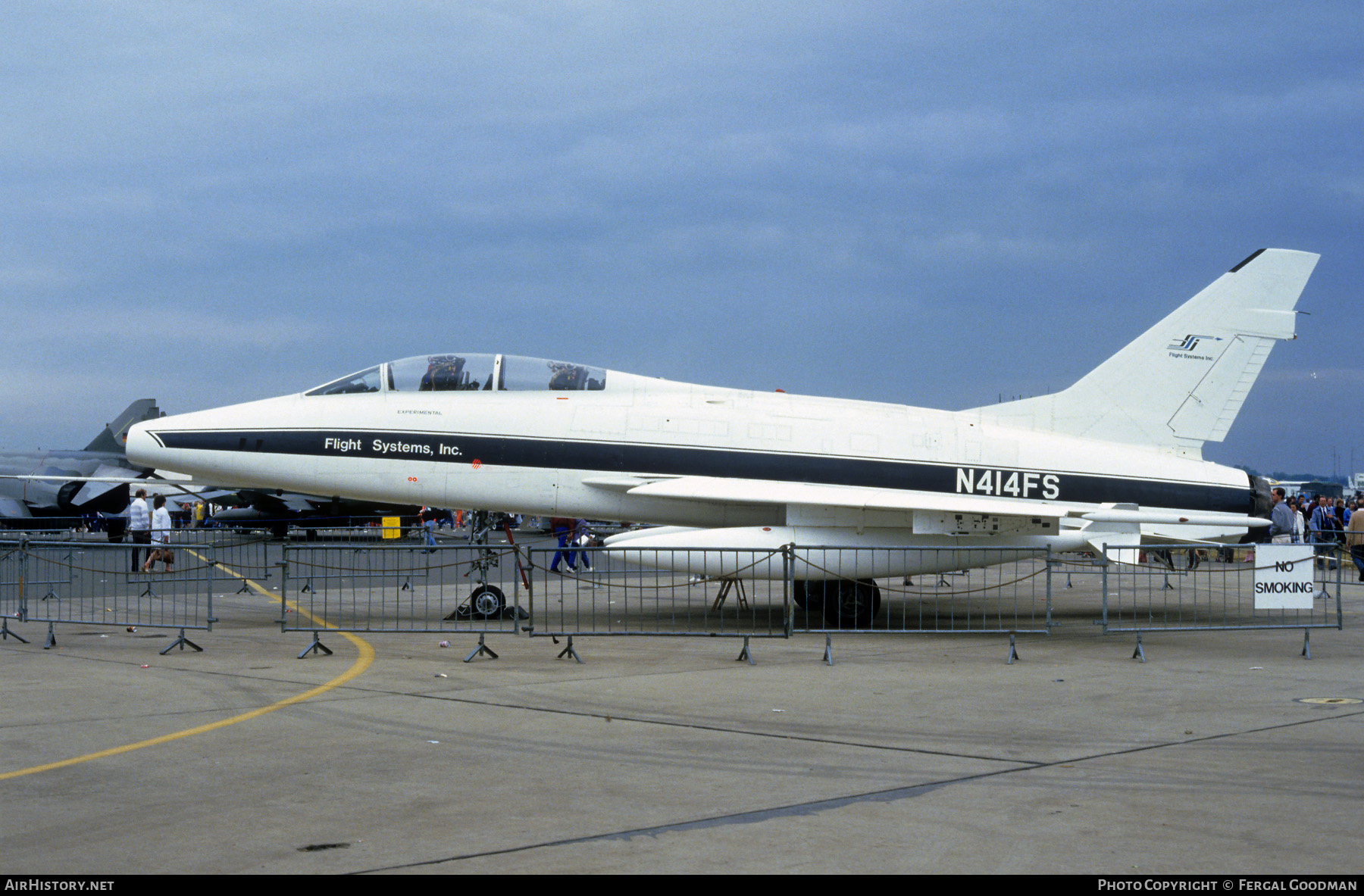 Aircraft Photo of N414FS | North American F-100F Super Sabre | Flight Systems Inc. | AirHistory.net #88748