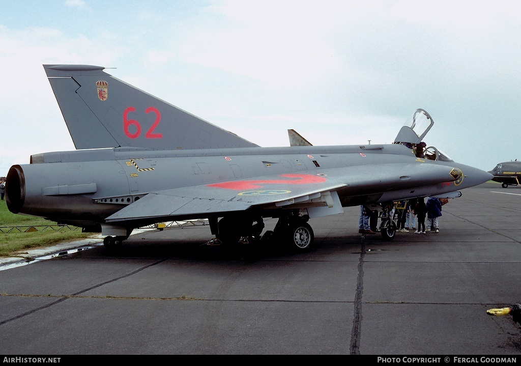 Aircraft Photo of 35586 | Saab J35J Draken | Sweden - Air Force | AirHistory.net #88750