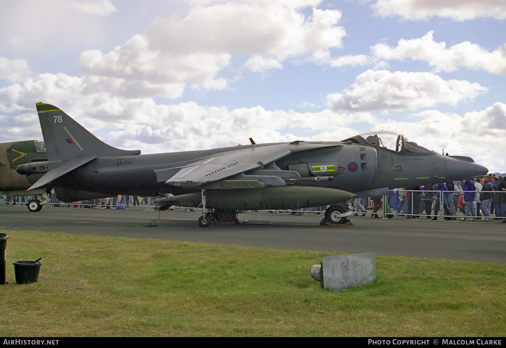 Aircraft Photo of ZG507 | British Aerospace Harrier GR7 | UK - Air Force | AirHistory.net #88767