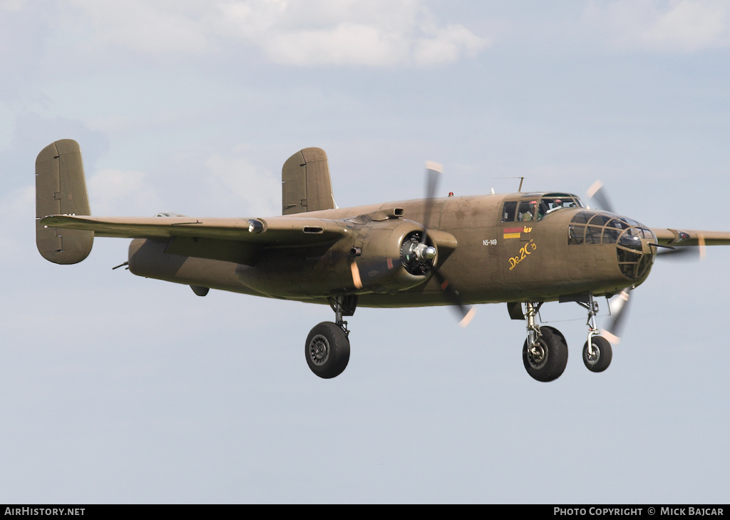 Aircraft Photo of N320SQ / N5-149 | North American B-25N Mitchell | Netherlands East Indies - Air Force | AirHistory.net #88771