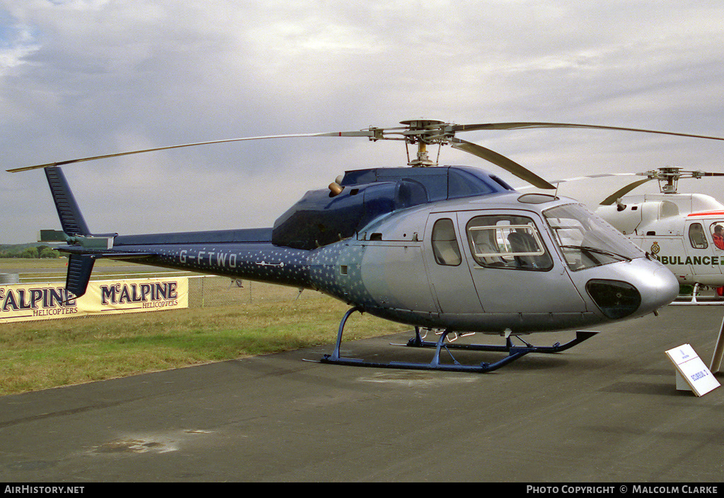 Aircraft Photo of G-FTWO | Aerospatiale AS-355F-2 Ecureuil 2 | AirHistory.net #88835