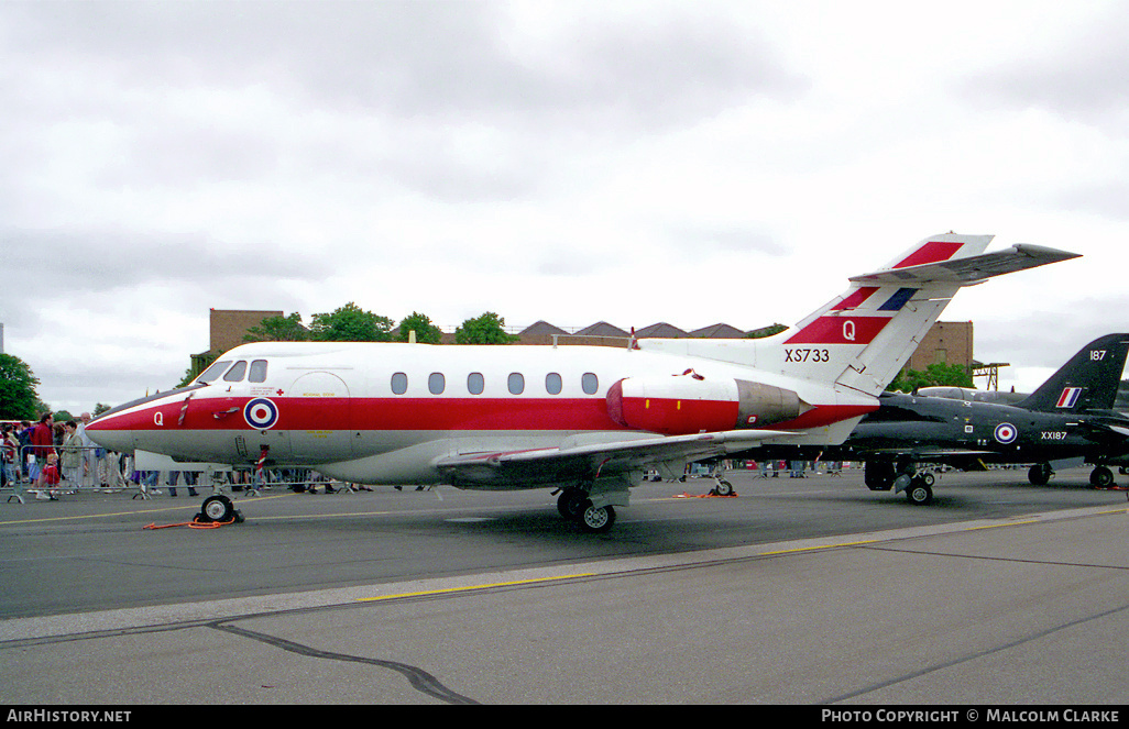 Aircraft Photo of XS733 | Hawker Siddeley HS-125-2 Dominie T1 | UK - Air Force | AirHistory.net #88841