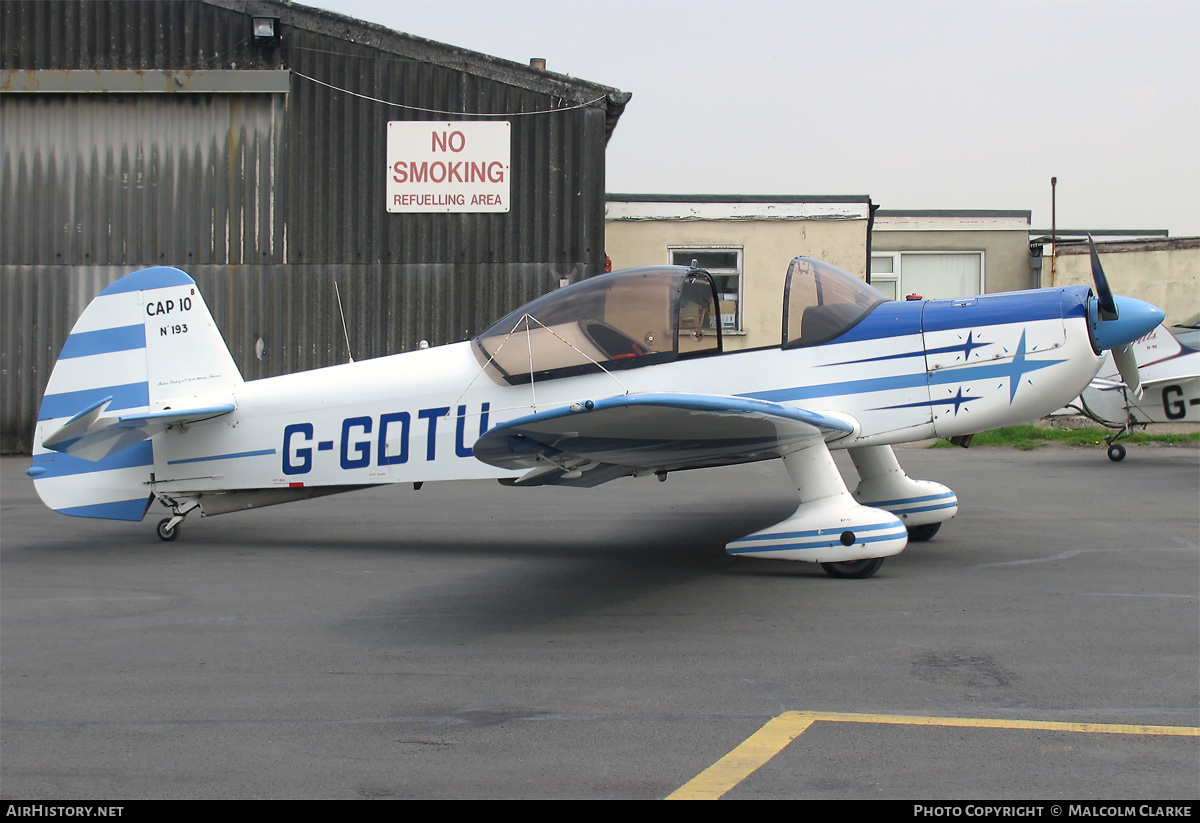 Aircraft Photo of G-GDTU | Mudry CAP-10B | AirHistory.net #88874