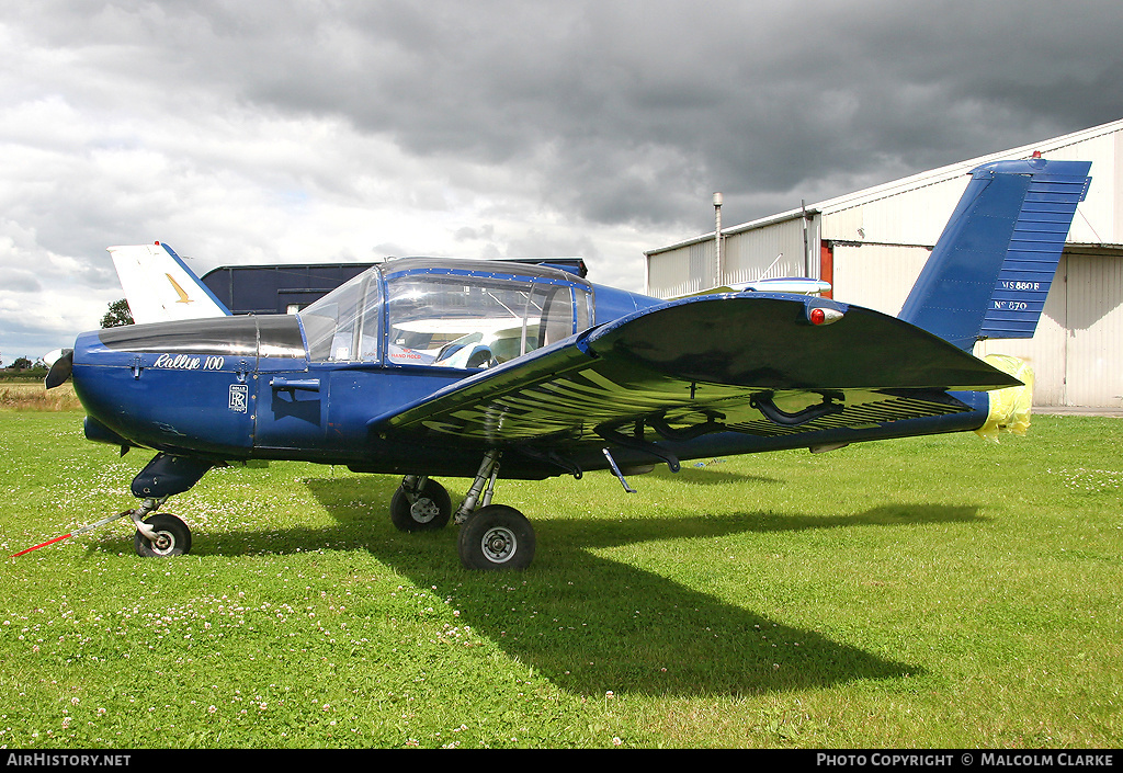 Aircraft Photo of G-BHWK | Socata MS-880B Rallye Club | AirHistory.net #88876