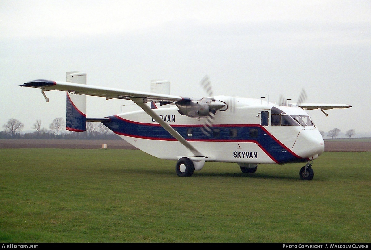 Aircraft Photo of G-OVAN | Short SC.7 Skyvan 3-100 | Peterborough Parachute Centre | AirHistory.net #88881