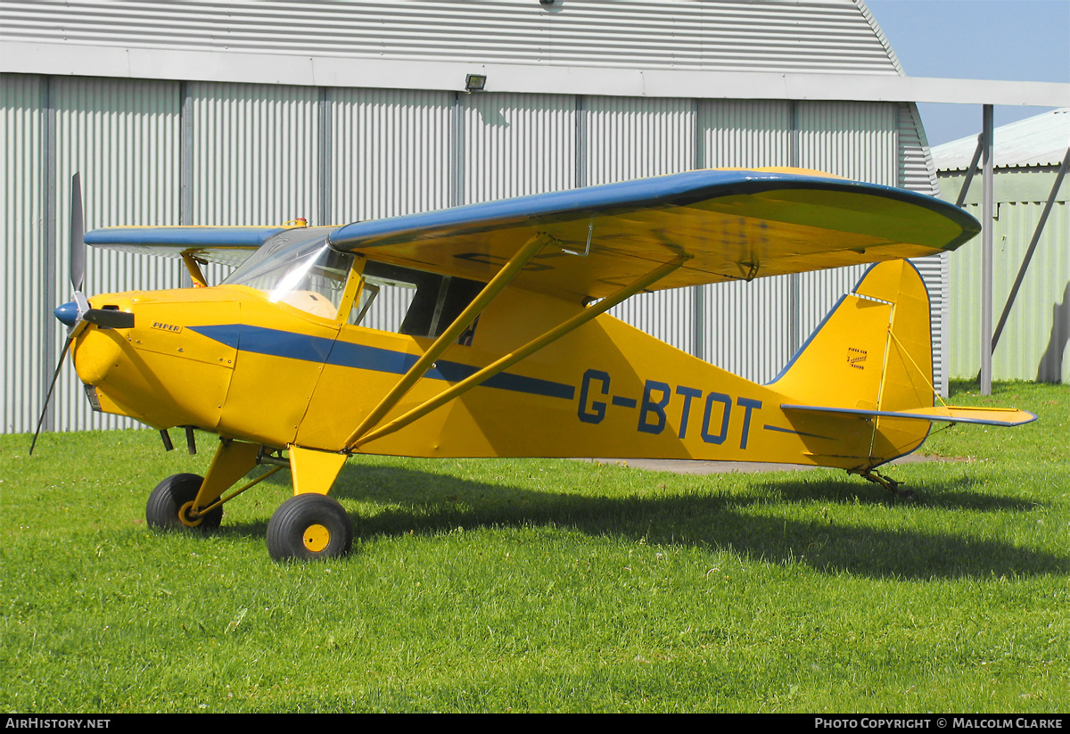 Aircraft Photo of G-BTOT | Piper PA-15 Vagabond | Vagabond Flying Group | AirHistory.net #88904