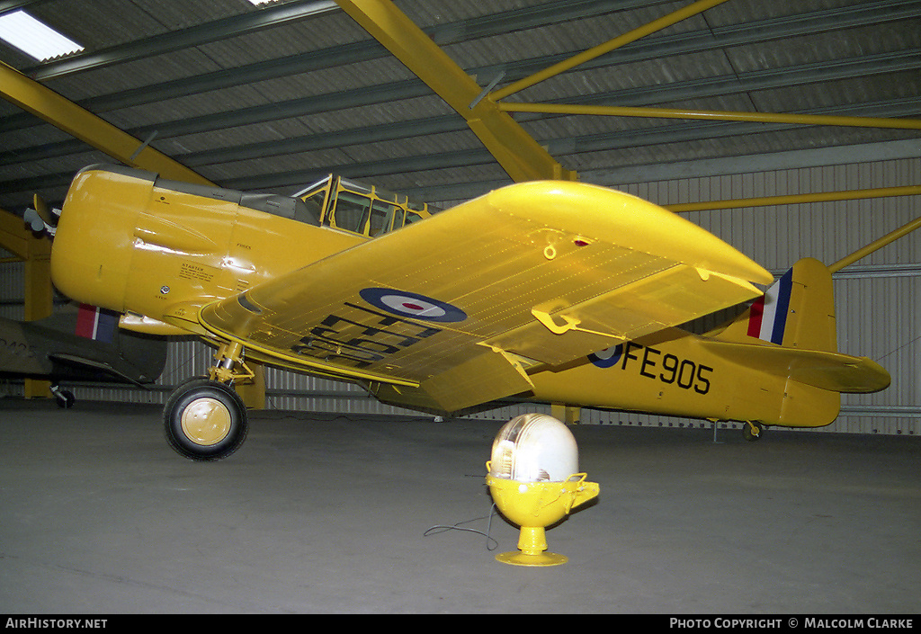 Aircraft Photo of FE905 | North American AT-16 Harvard IIB | UK - Air Force | AirHistory.net #88906