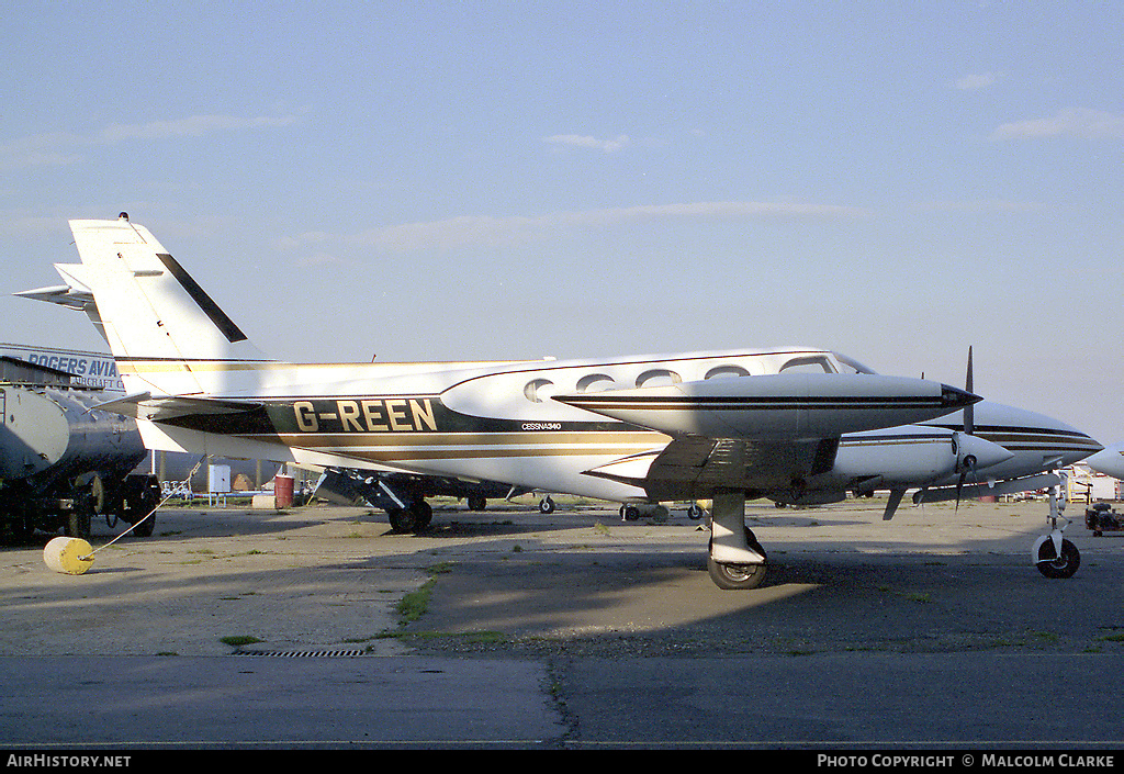 Aircraft Photo of G-REEN | Cessna 340 | AirHistory.net #88933