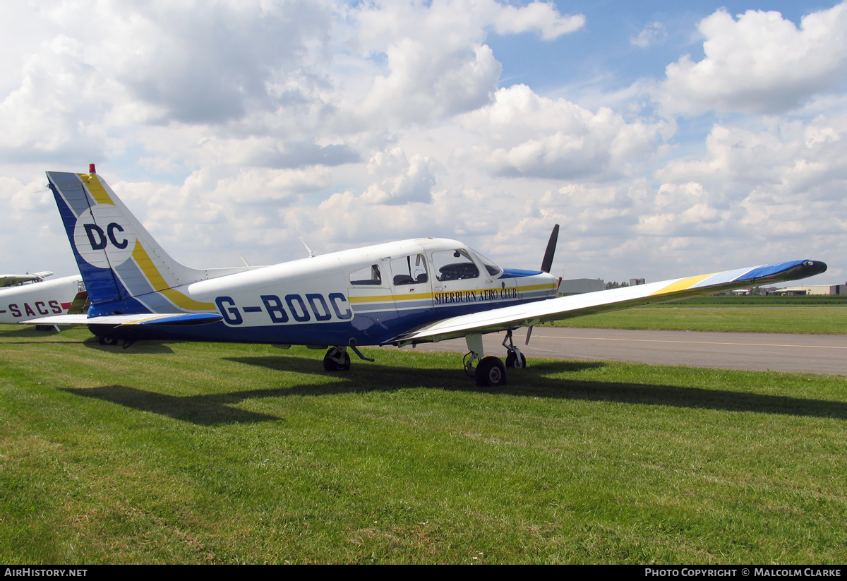 Aircraft Photo of G-BODC | Piper PA-28-161 Warrior II | Sherburn Aero Club | AirHistory.net #88945