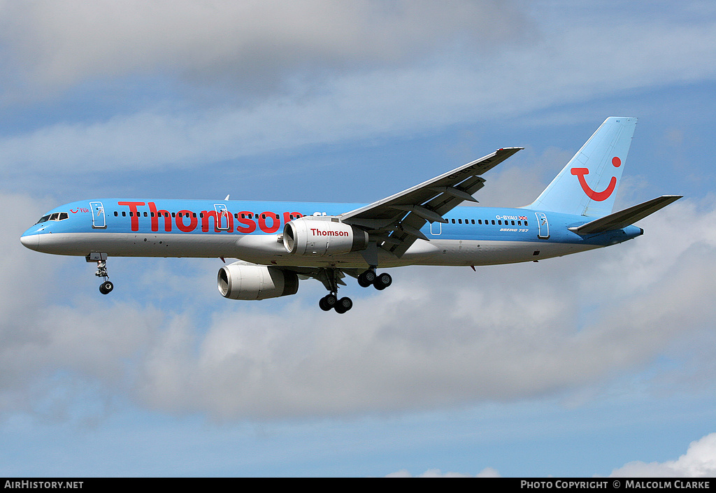 Aircraft Photo of G-BYAU | Boeing 757-204 | Thomsonfly | AirHistory.net #88947