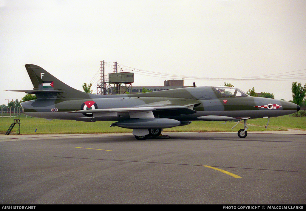 Aircraft Photo of G-BOOM / 800 | Hawker Hunter T7 | Jordan - Air Force | AirHistory.net #88969